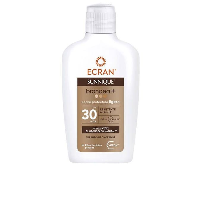 Ecran Sunnique Broncea+ Beschermende Melk Spf 30 200 ml