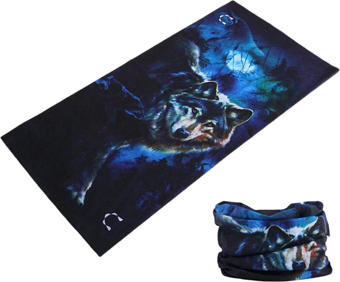 DW4Trading Multifunctionele Bandana 6 - Polyester - Zonbescherming - 1 Stuks