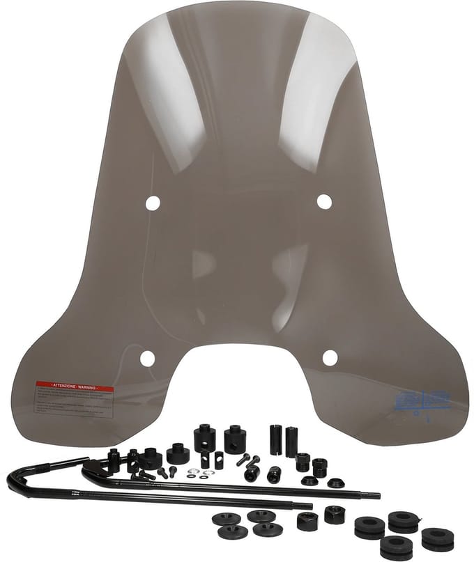 Mezoly Windscherm Vespa Sprint hoog smoke