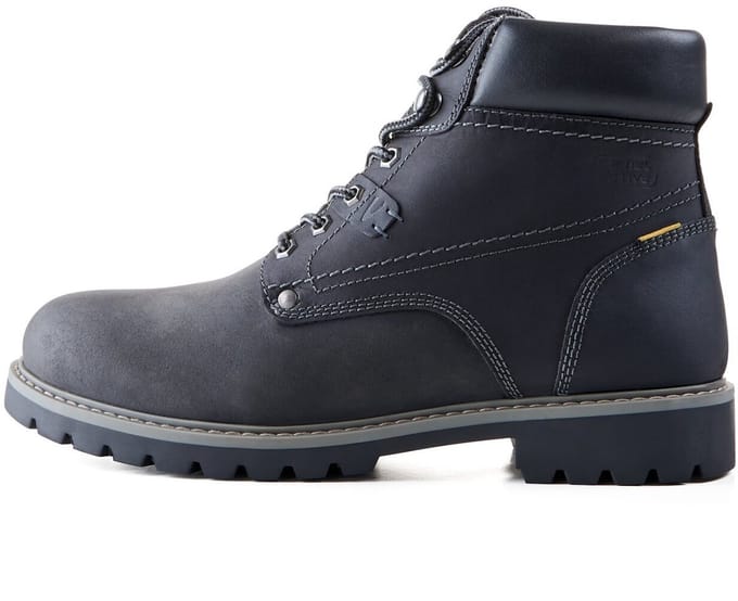 camel active Veterschoenen van echt leer - Maat menswear-42 - Zwart