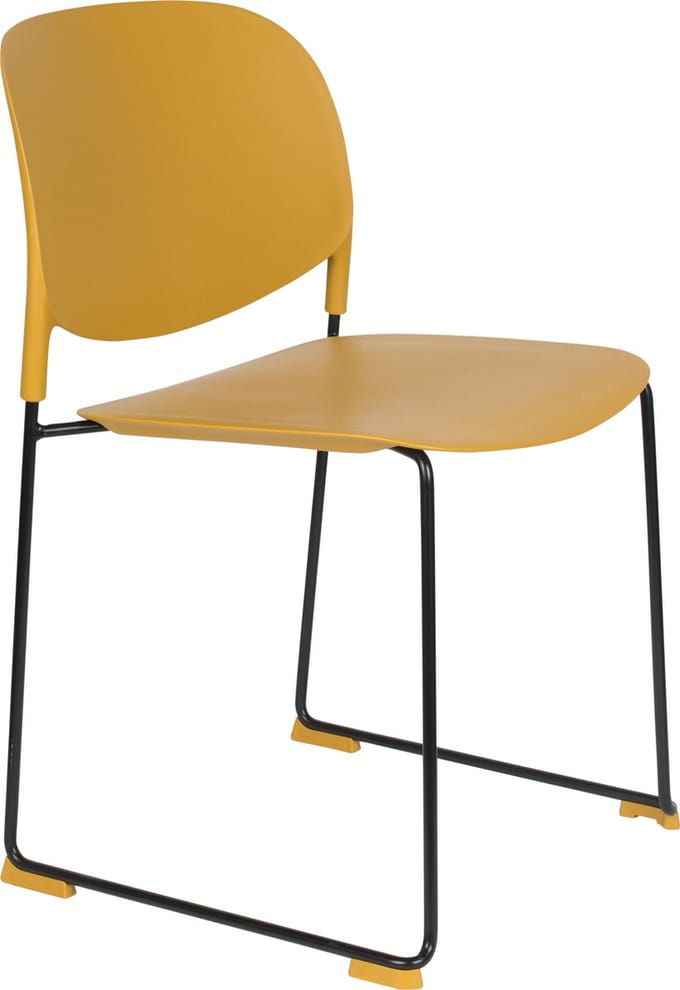 ANLI STYLE CHAIR STACKS OCHRE