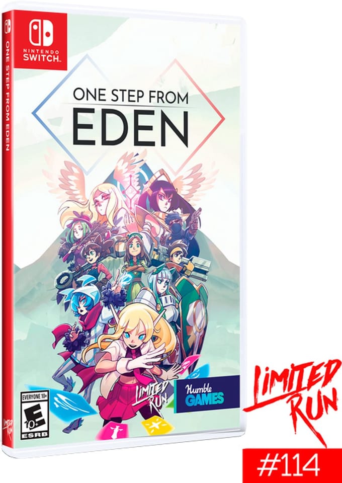 Nintendo Switch - One Step From Eden Limited Run 114-Amerikaans (zeldzame uitgave)