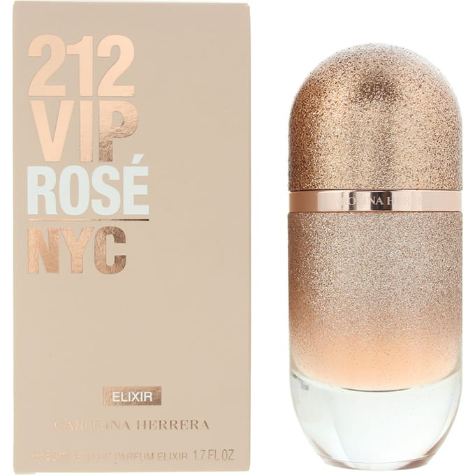 Carolina Herrera, 212 VIP Rose Elixir, Eau De Parfum, Voor Vrouwen, 50 ml