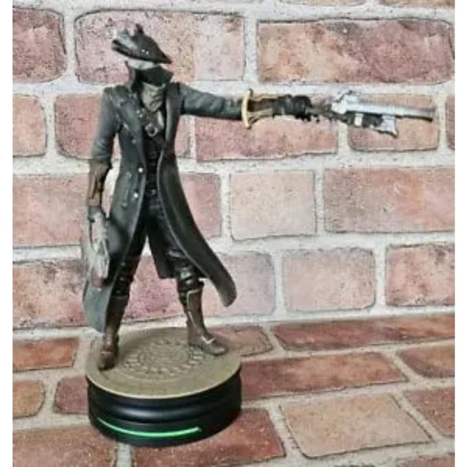 Game Bloodborne Hunter PVC Actiefiguur Verzamelaar Model Speelgoed gray