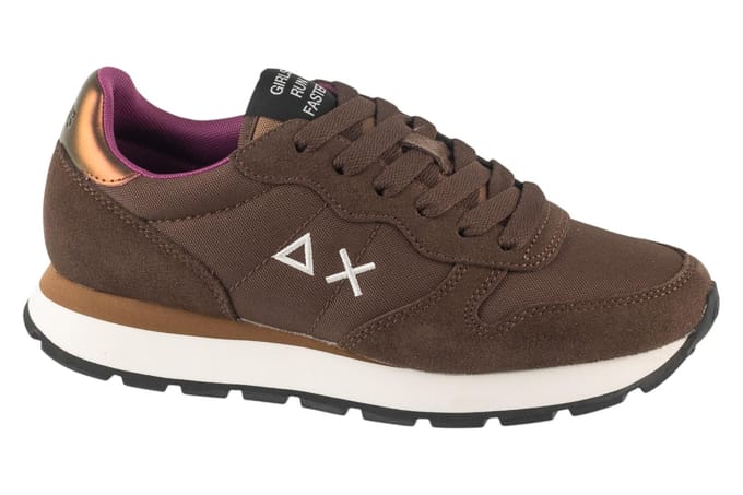 SUN68 Ally Solid, Vrouwen, Bruin, Sneakers, maat: 38