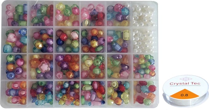 DIY Sieraden Set - Sieraden Maken - Kralen Set - 500 stuks - Nummer 2