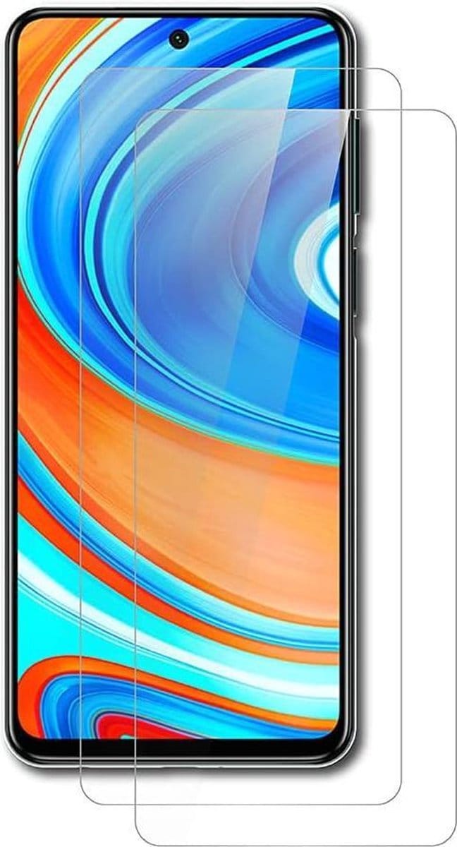 Screenprotector Glas - Tempered Glass Screen Protector Geschikt voor: Xiaomi Poco X3 / X3 Pro - 2x AR202