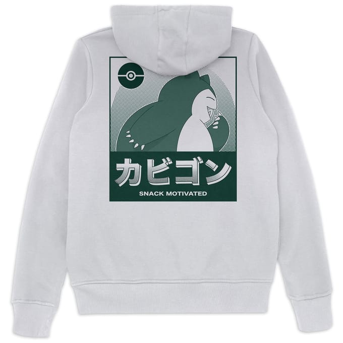Pokémon Snorlax Hoodie - White - S