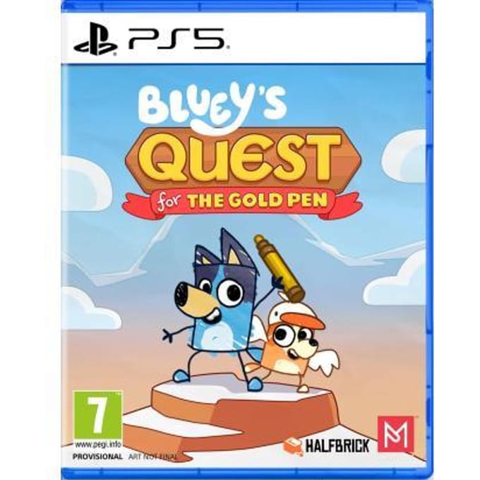 Sony PlayStation 5 PS5 Bluey' Quest for the Gold Pen ENG/FR Games