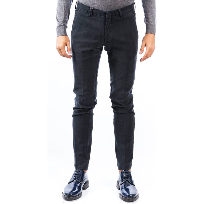Michael Coal - Amerika Effetto Lana BRAD 2485 L BLU NO
