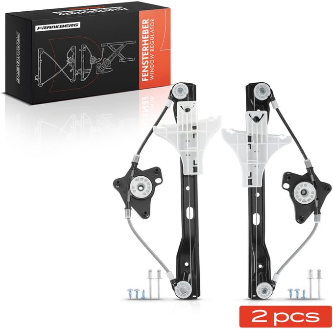 Frankberg 2x Raambediening Elektrisch Achter voor VW CC 358 Passat 362