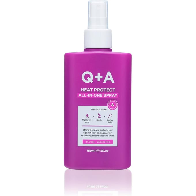 Q+A Heat Protect Hair Mist 150 ml