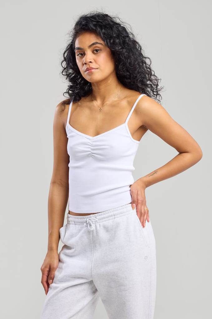America Today Gillian White Size: M | Tanks & Camis Outlet | Dames | Wit