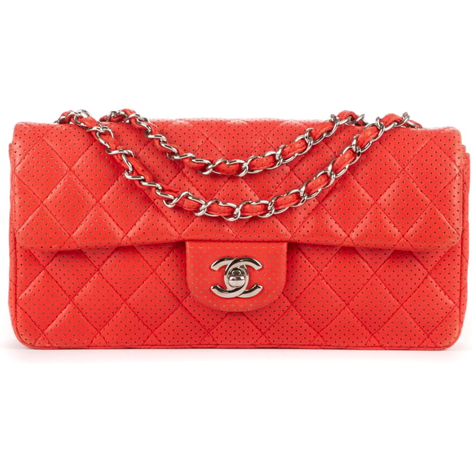 East West Perforated Flap  Schoudertas