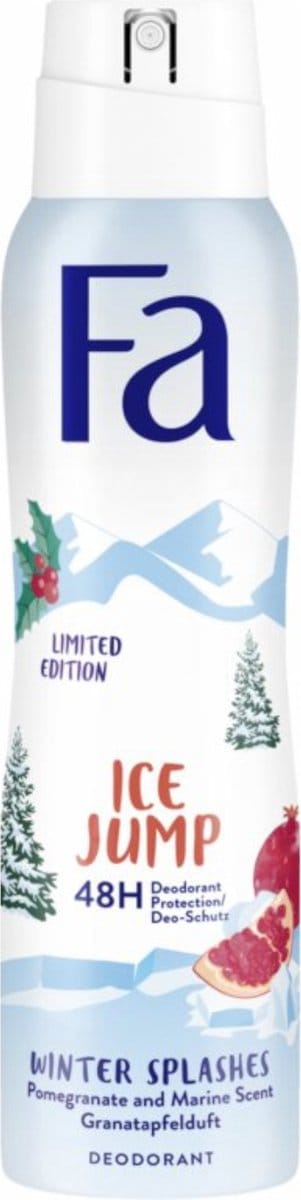 Fa - Deodorant Spray - Winter Splashes Ice Jump - Koel - 48 uur Bescherming - 150 ml