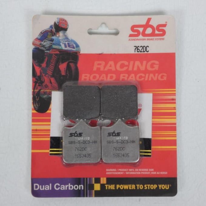 Plaquette de frein SBS pour moto Benelli 600 BN 2014 à 2017 AV / 762DC Neuf