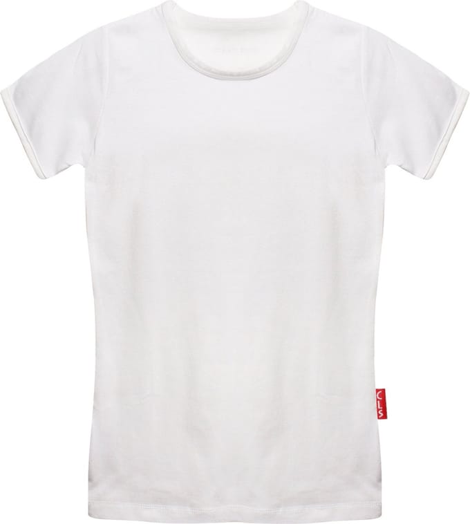 Claesen's® - Meisjes T-Shirt SS WitCL 854-White-2