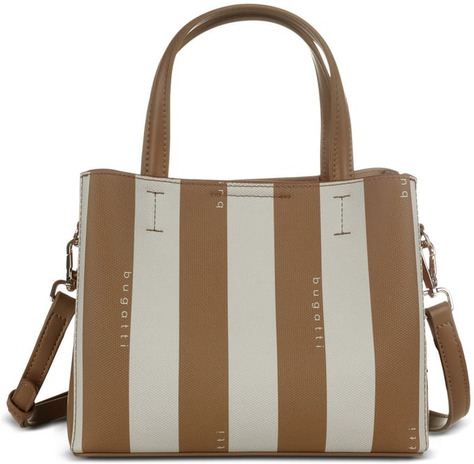 bugatti handtas schoudertas Cleo Hand Bag Cognac Lichtbruin