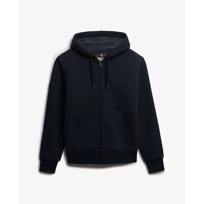 Superdry Borg Lined Zip Vest Heren - Maat S