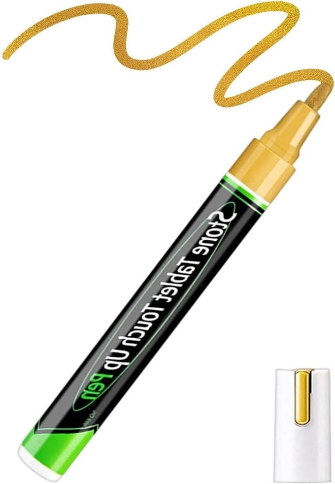 Lakstift - Permanente Marker - Restauratie Projecten - UV Waterbestendig - 3 mm Punt - Goud