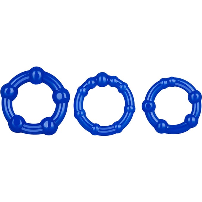 'Beaded Cockrings', 3 stuks, 2   5 cm