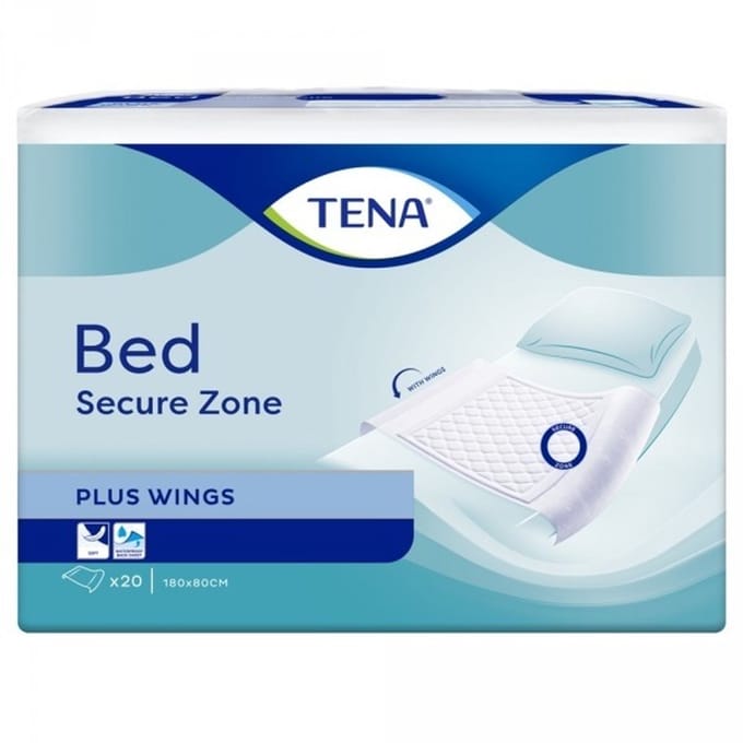 Tena Bed Plus 80 x 180 cm (bordable) - 4 paquets de 20 protections