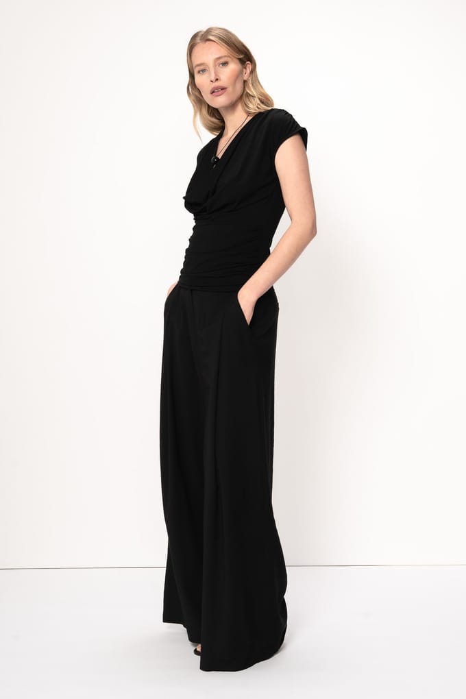 VIVEH Willow Top Black Taglia: 50 | Magliette intime Outlet | Donna | Nero
