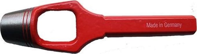 Holpijp met beugel 21mm