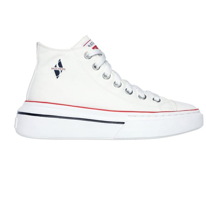 Skechers Vrouwen/dames Lace Up Trainers (Wit)