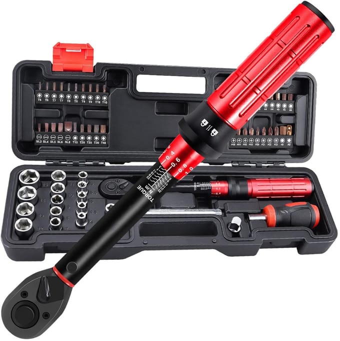 CLVP® Momentsleutel Auto - Draaimomentsleutel Wielbouten - Rood