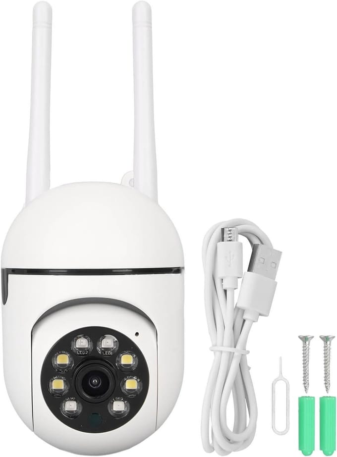 Beveiligingscamera - Thuiscamera WiFi - Buitenbewaking - 1080P HD Beeld - 260 Gram
