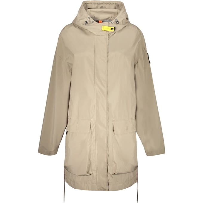 Parajumpers True Beige trenchcoat met capuchon