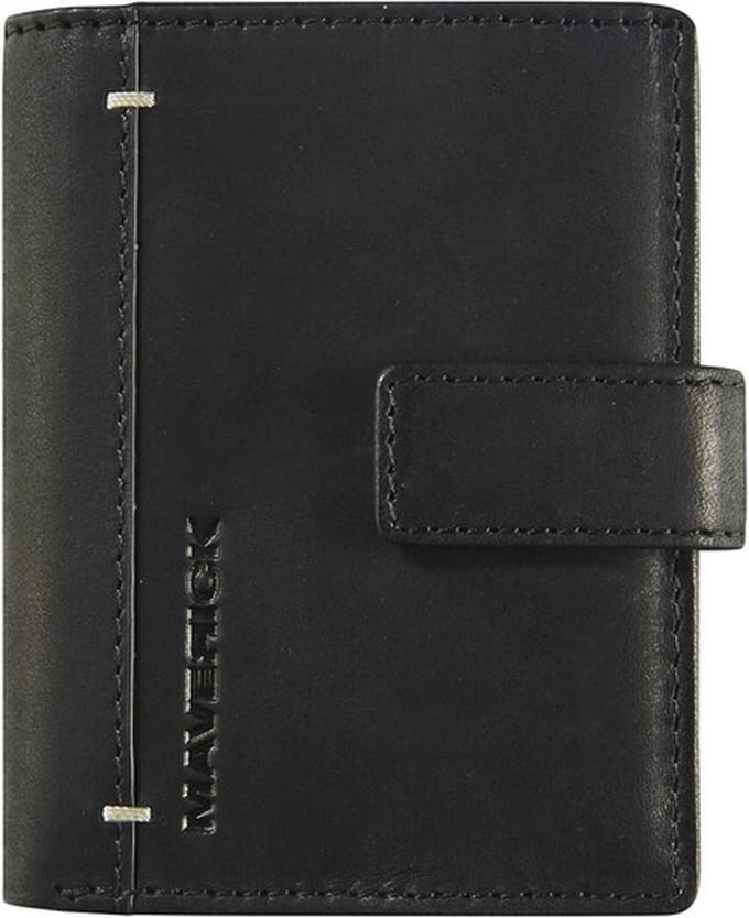 MAVERICK URBAN CLASSIC LEDEREN CARDPROTECTOR ZWART