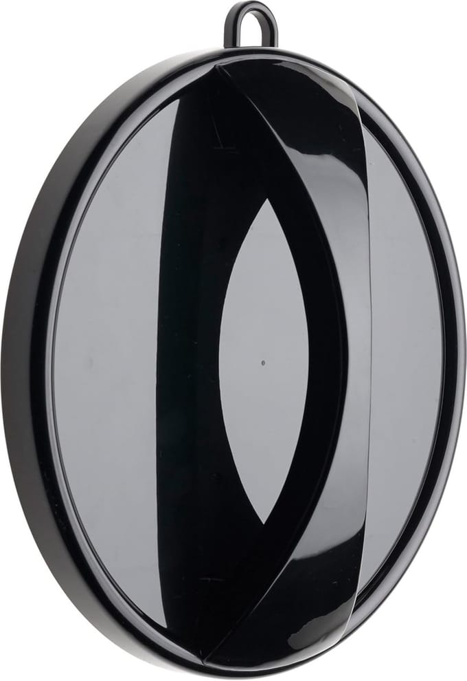 Professionele Handspiegel Zwart - Diameter 28 cm - Met Handvat