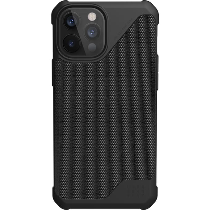 UAG Metropolis LT Backcover voor de Apple iPhone 12 Pro Max - Kevlar Black