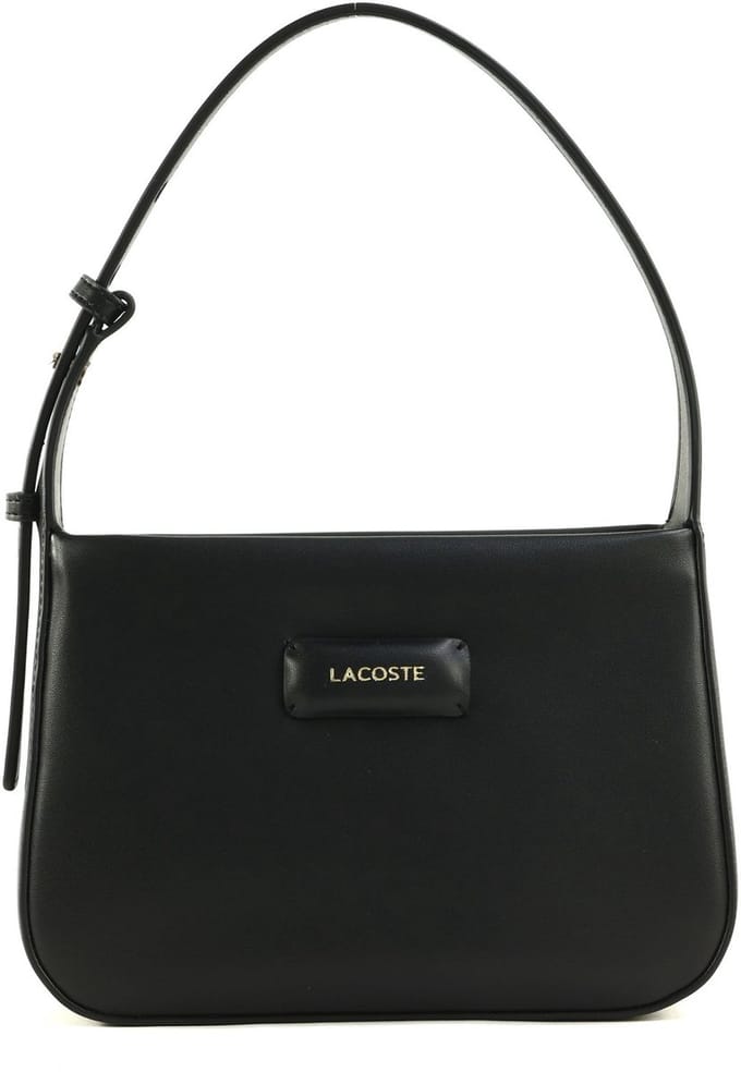 LACOSTE schoudertas Hobo Bag Noir zwart