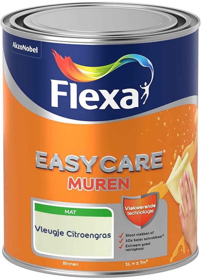 Flexa - Easycare Muren - Vleugje Citroengras - Mengverf - 1 L