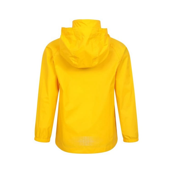 Mountain Warehouse Pakka II Waterdichte Jas voor Kinderen/Kinderen (Geel)
