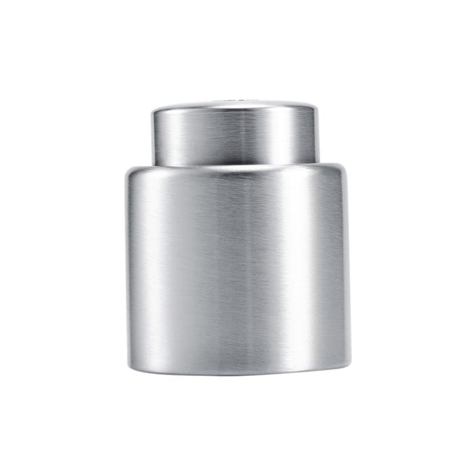 Acier Inoxydable Scellé Sous Vide Vin Champagne Vin Rouge Bouchon de Bouteille Bouchon Barware gray