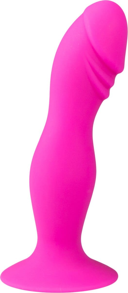 Siliconen Dildo Met Zuignap - 13.5 cm
