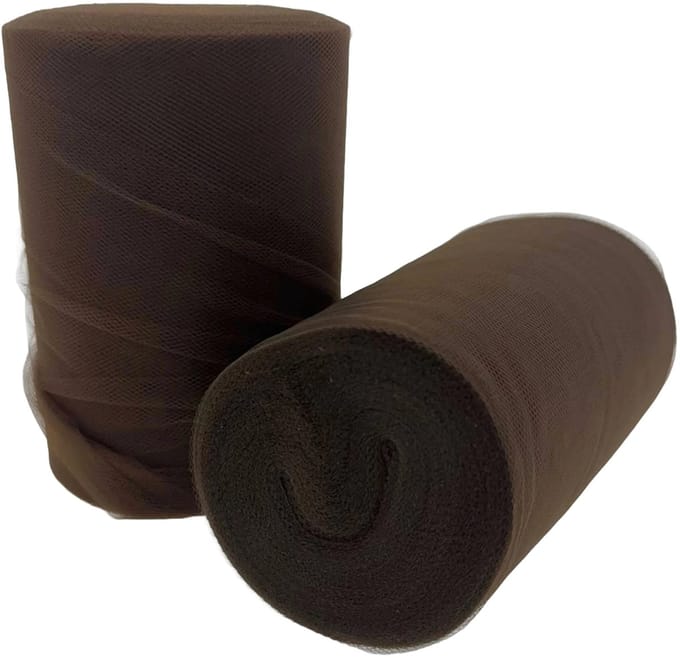 Bruine tule - 22 meter