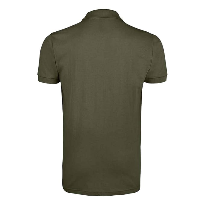 SOLS Heren Prime Pique Poloshirt met korte mouwen (Leger)