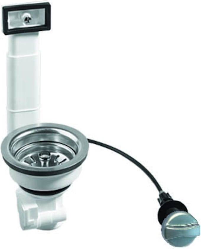 3,5" korfplug + l.overloop+waste Doeco Afvoerpluggen
