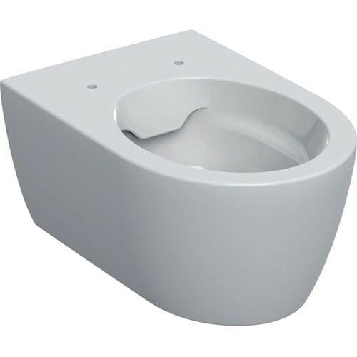 Geberit iCon wall-mounted WC low-flush, closed form, Rimfree 501.661.00.1