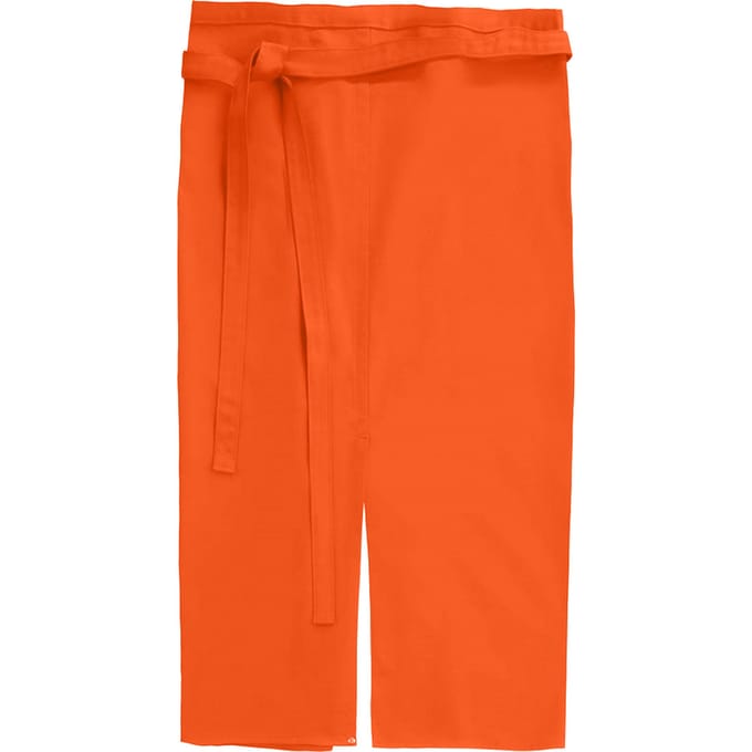 CG Workwear Milano schort met split aan de voorkant (Pompoen)