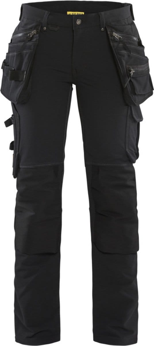 Blaklader Dames 4-weg stretch werkbroek 7198-1644 - Zwart - D23