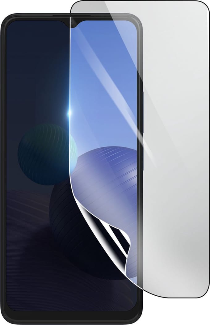 3mk, Geschikt voor TCL 408, Schokbestendige Hydrogel Screenprotector, Transparant