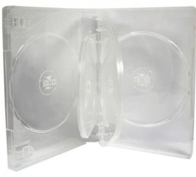Dailygoody - Cd/Dvd Opbergcase - Set van 2 - 5-Way ontwerp