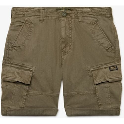 Superdry Core Cargo Shorts Green Grootte: 30