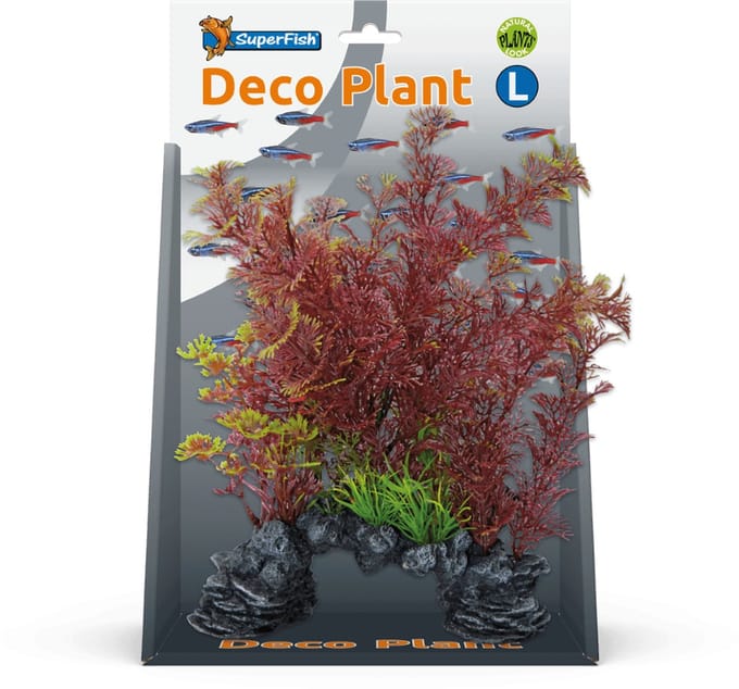 SuperFish Deco Plant L Cabomba Red